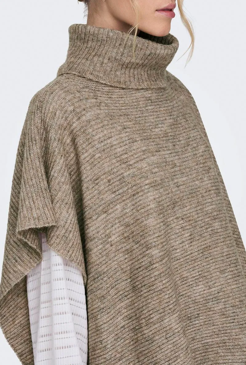 ONLY LOVISA LIFE KNIT PONCHO