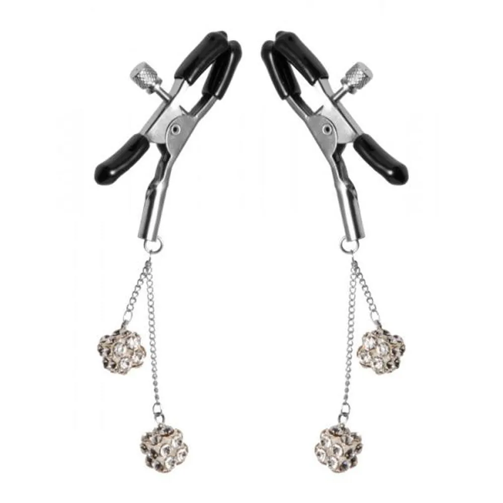 Ornamental Adjust Jewel Accent Nipple