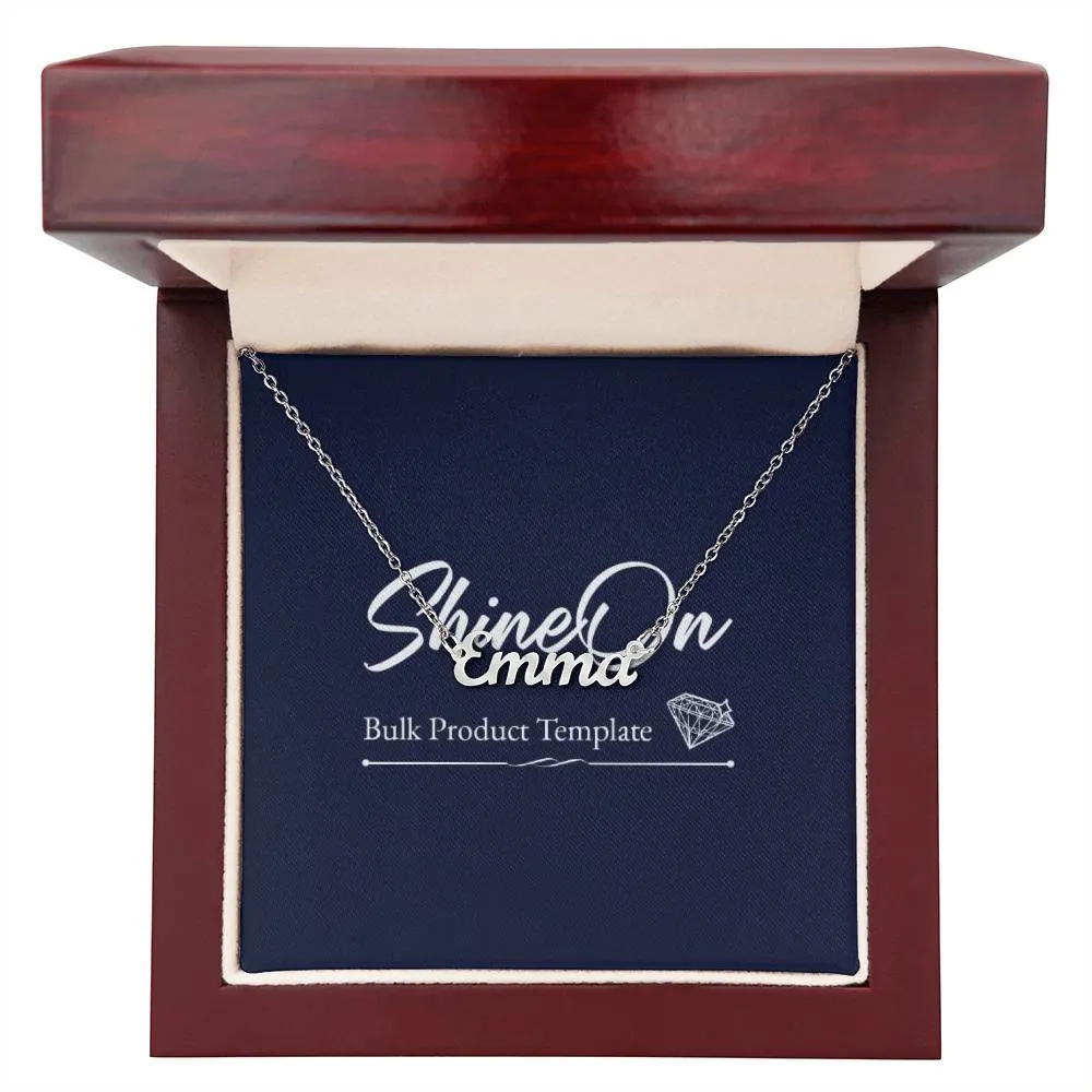 Personalise Name Necklace