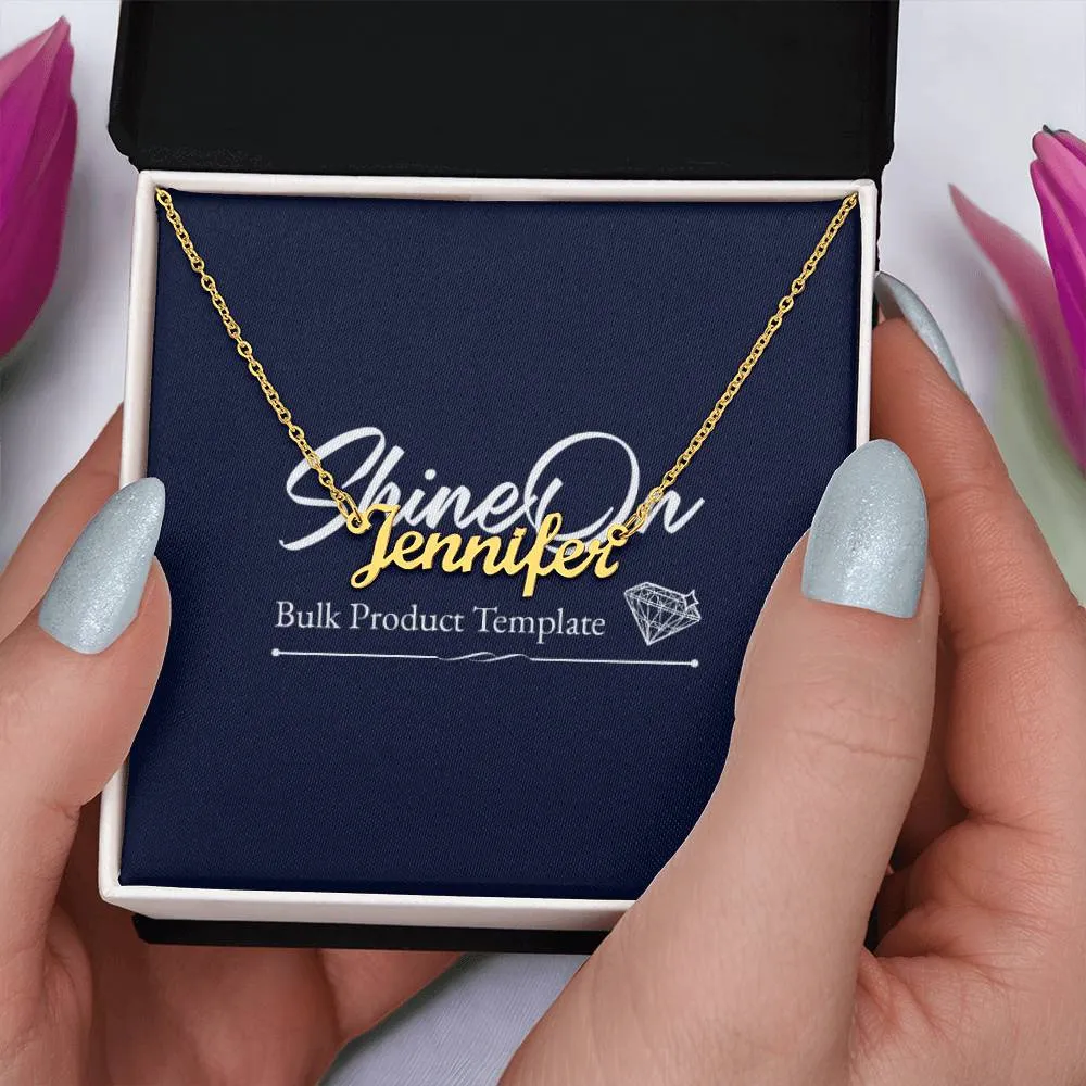 Personalise Name Necklace