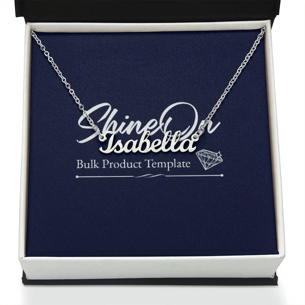 Personalise Name Necklace