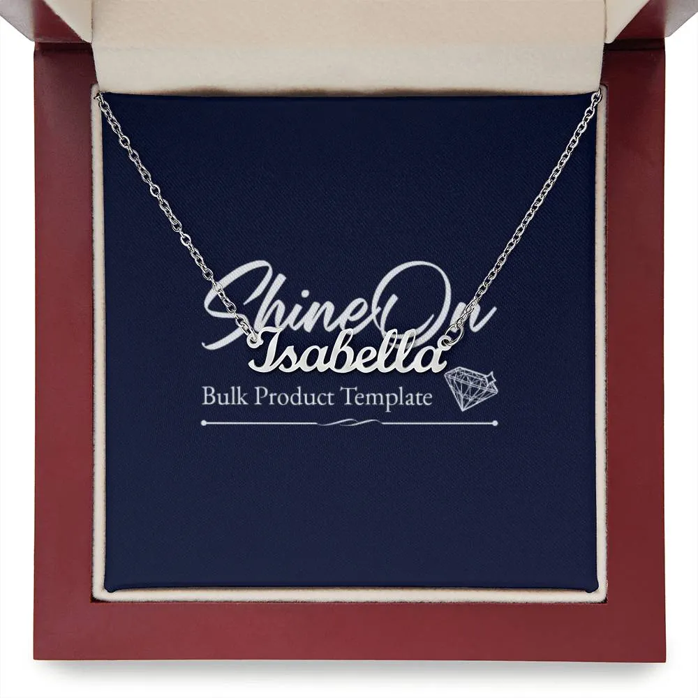 Personalise Name Necklace