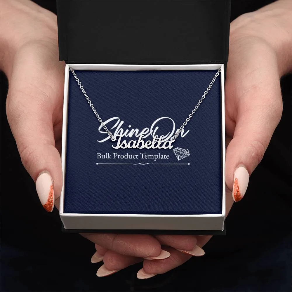 Personalise Name Necklace