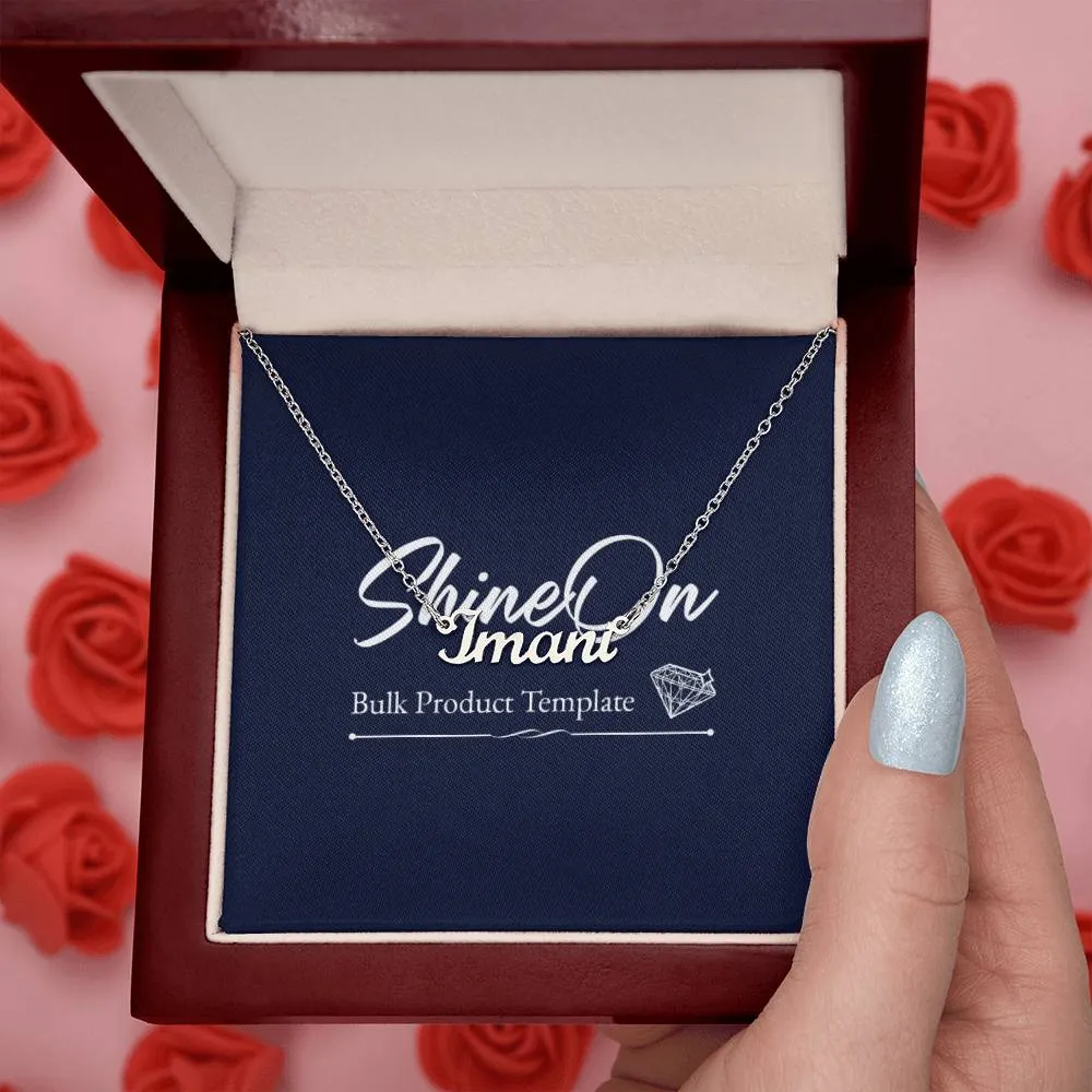 Personalise Name Necklace