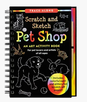 Peter Pauper Press - Scratch and Etch - Pet Shop
