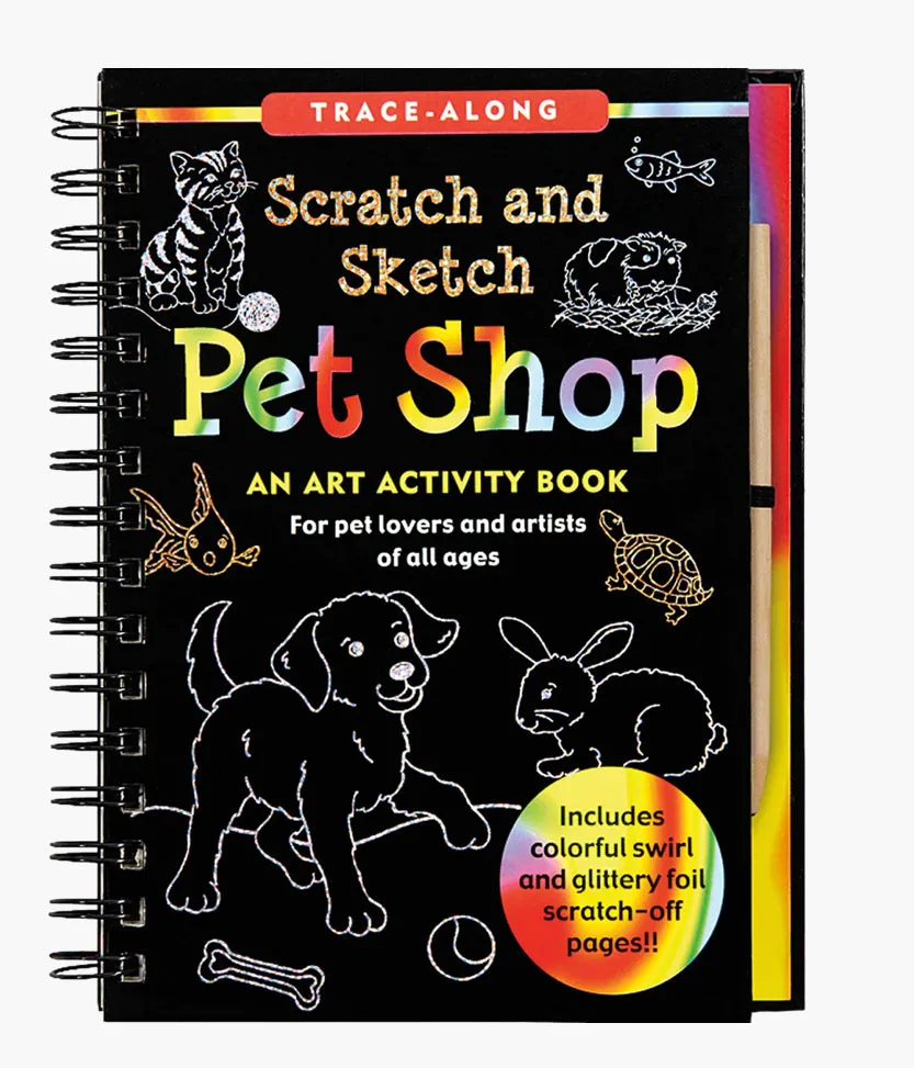 Peter Pauper Press - Scratch and Etch - Pet Shop