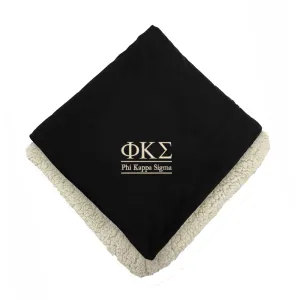 Phi Kappa Sigma Sherpa Lined Blanket