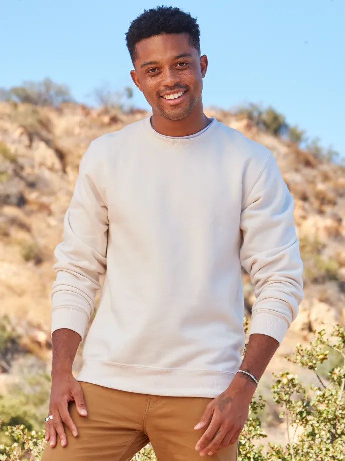 PIKE U Crewneck Sweatshirt - Embroidered Logo