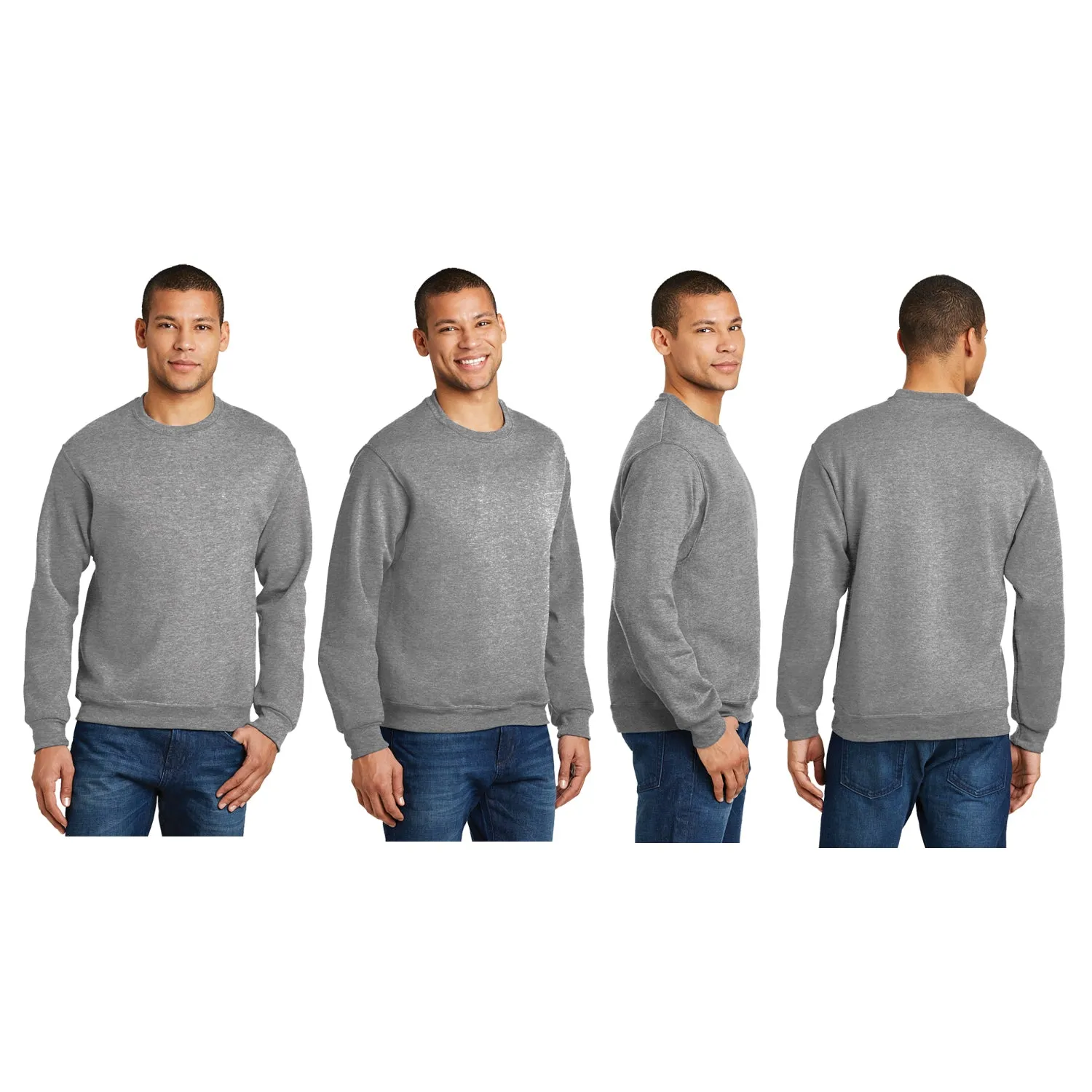 PIKE U Crewneck Sweatshirt - Embroidered Logo