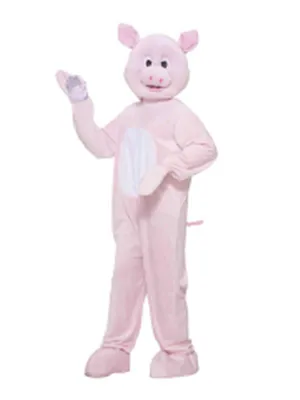 Plush Pinky The Pig Costume Size Std