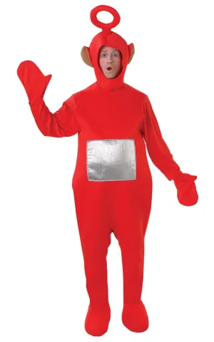 Po Red Teletubbies Deluxe Adult Costume