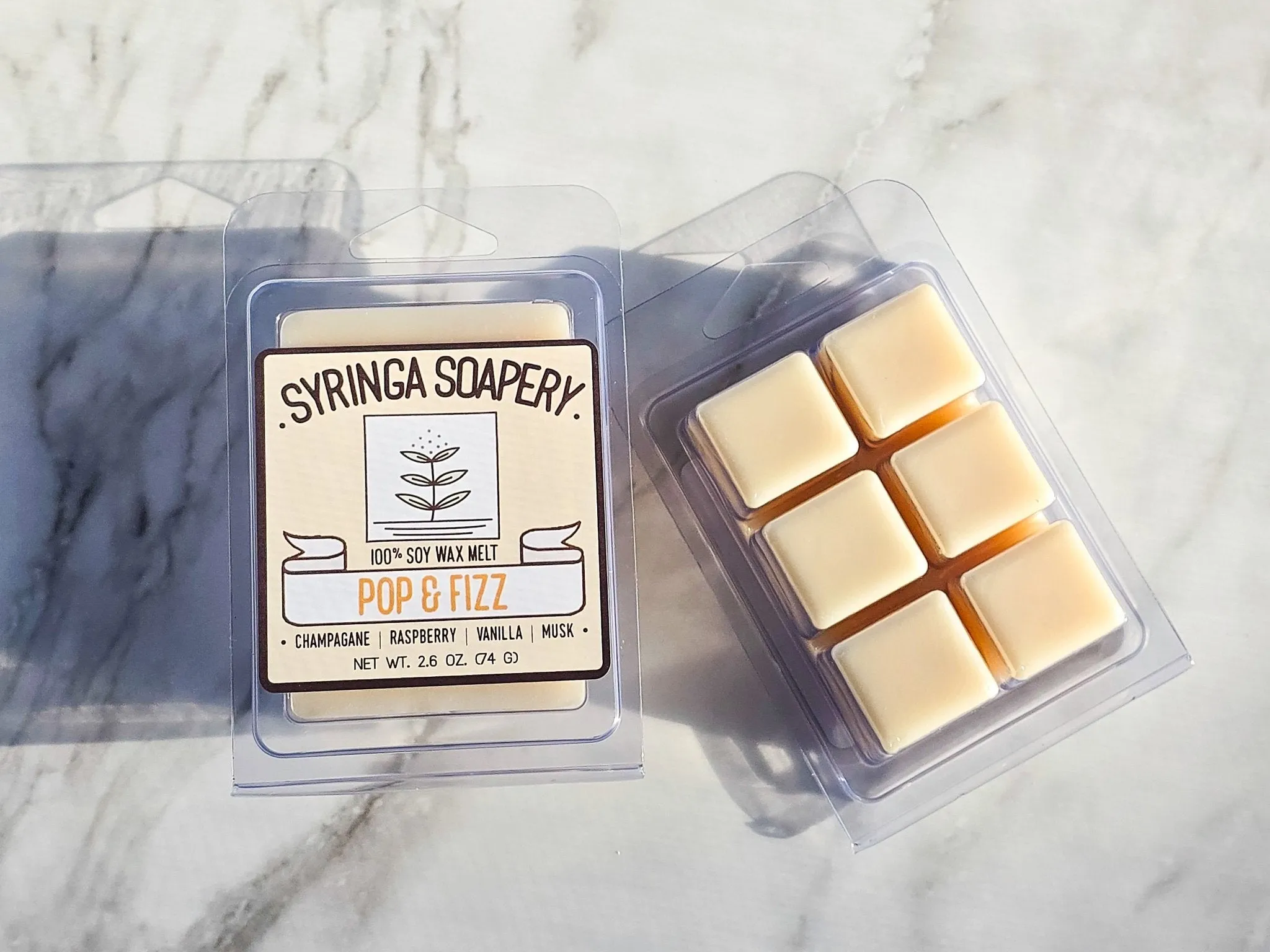 POP & FIZZ 100% Soy Wax Melt