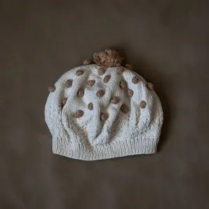 Popcorn Knit French Beret