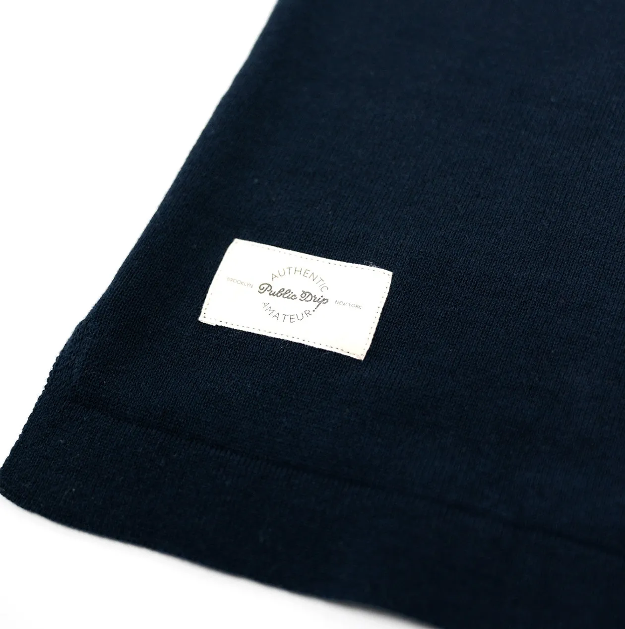 Public Athlete Knit Polo (Navy)