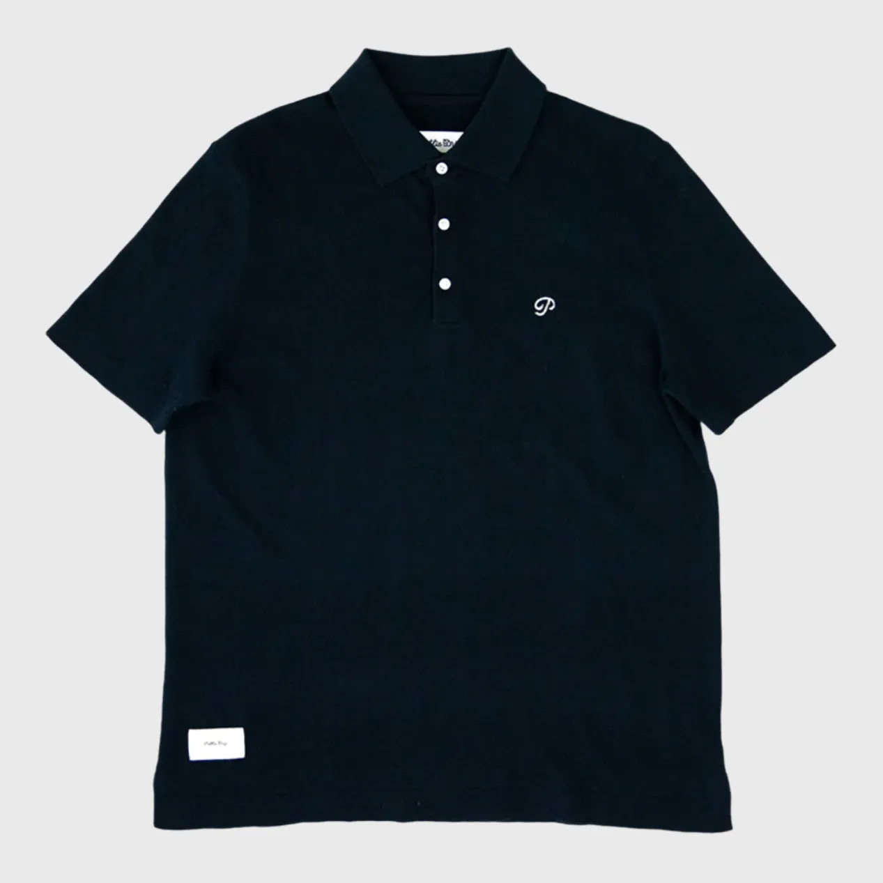 Public Athlete Knit Polo (Navy)