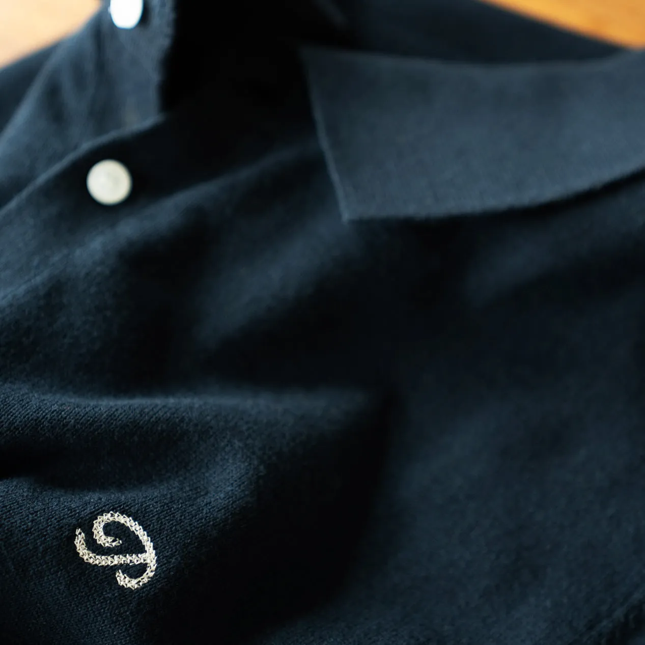 Public Athlete Knit Polo (Navy)