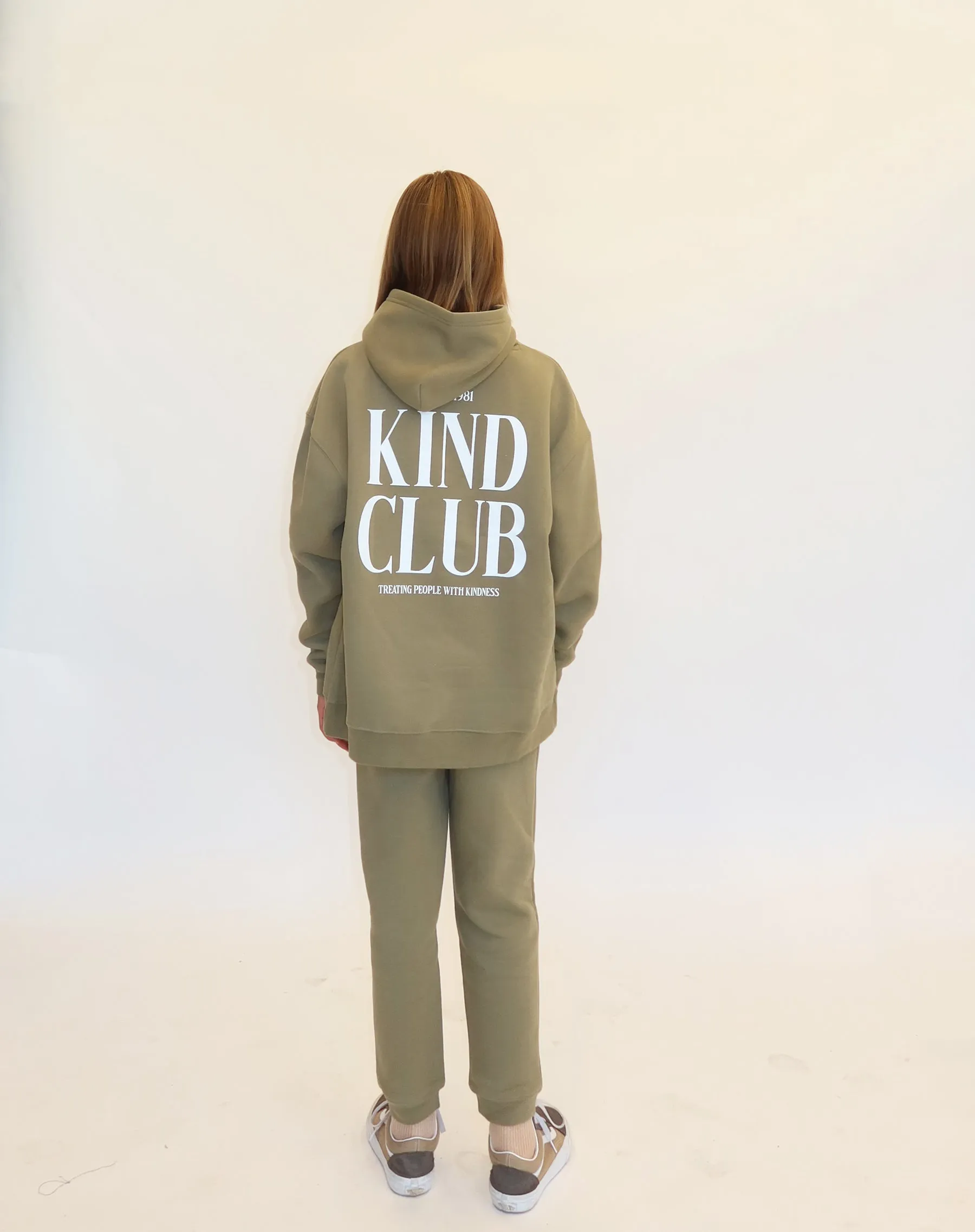 "Kind Club" Kids Big Sister Hoodie