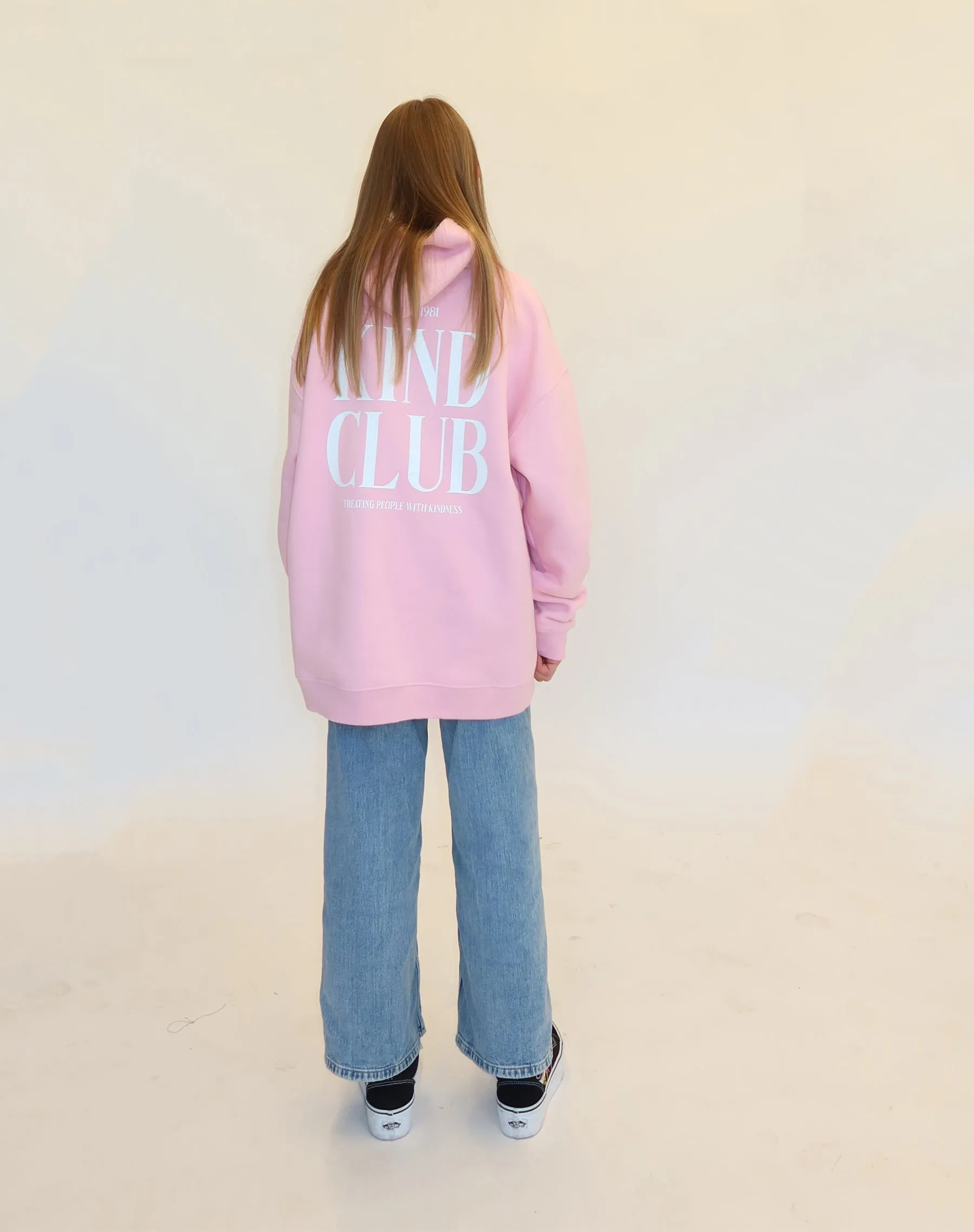 "Kind Club" Kids Big Sister Hoodie