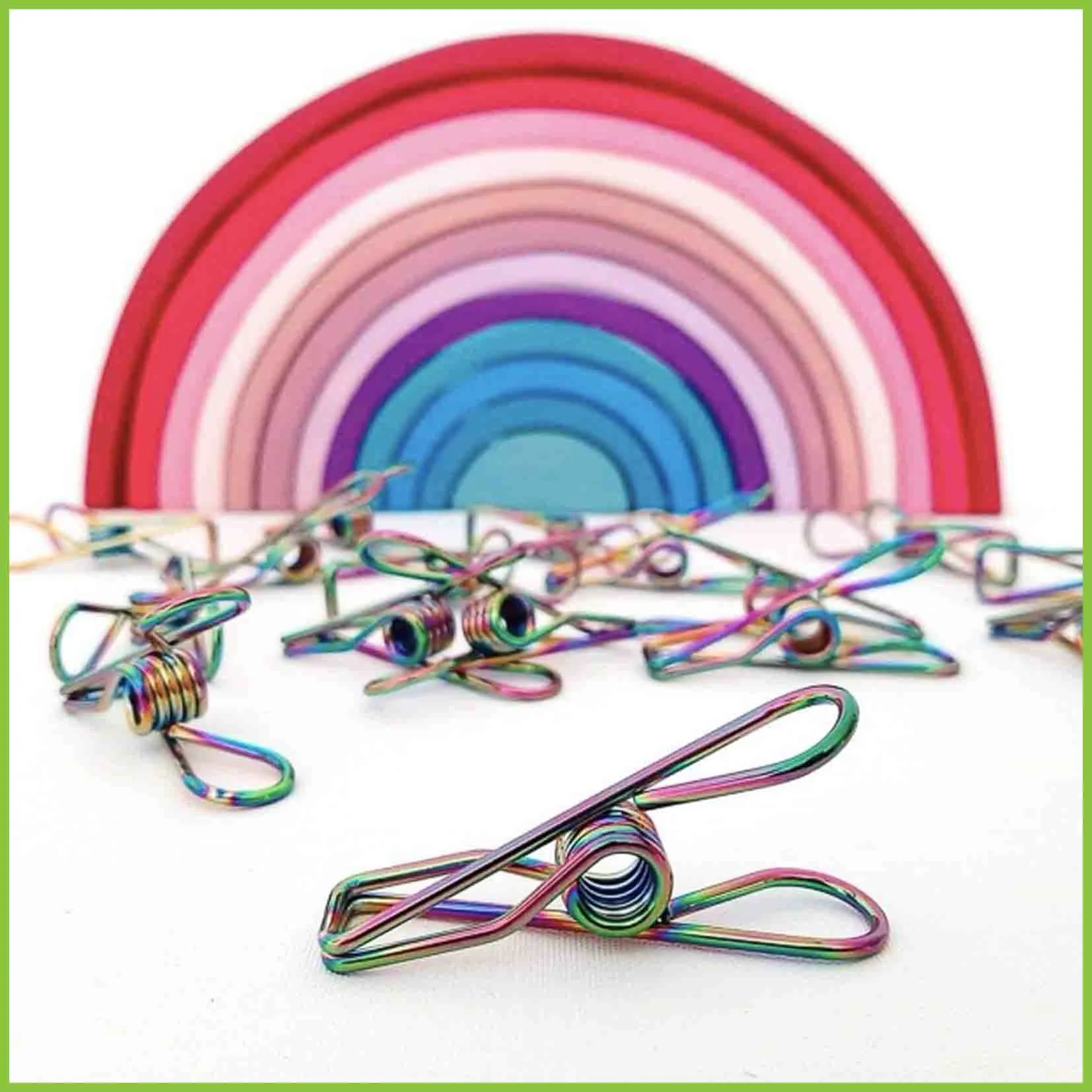 Rainbow Pegs - Bento Ninja