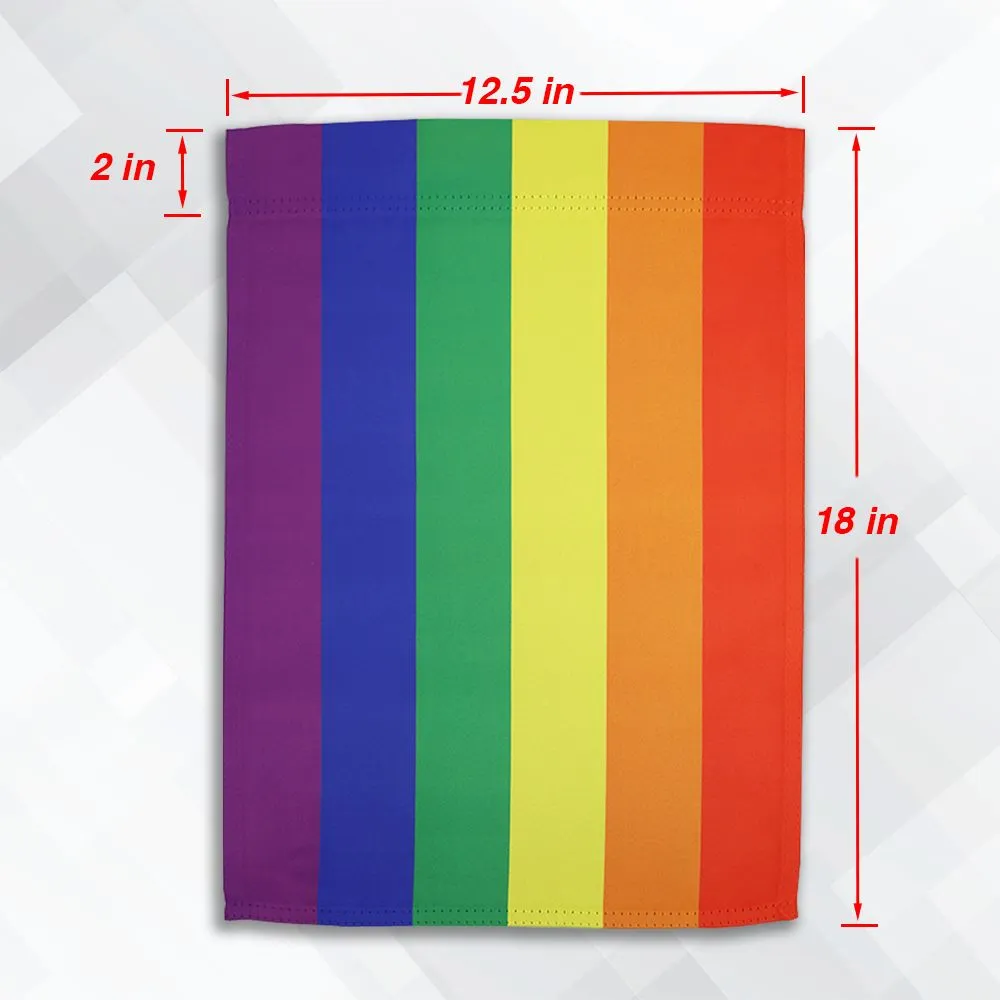 Rainbow Polar Fleece Blanket 50" x 60"