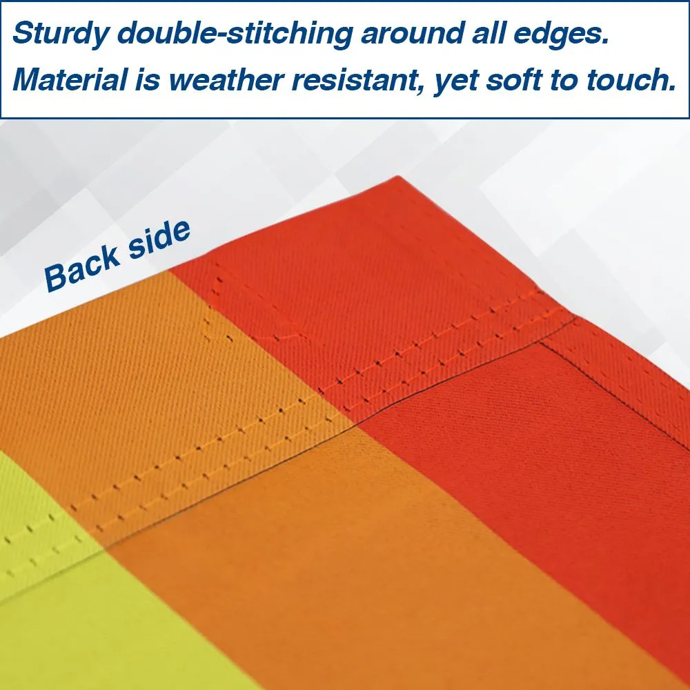 Rainbow Polar Fleece Blanket 50" x 60"