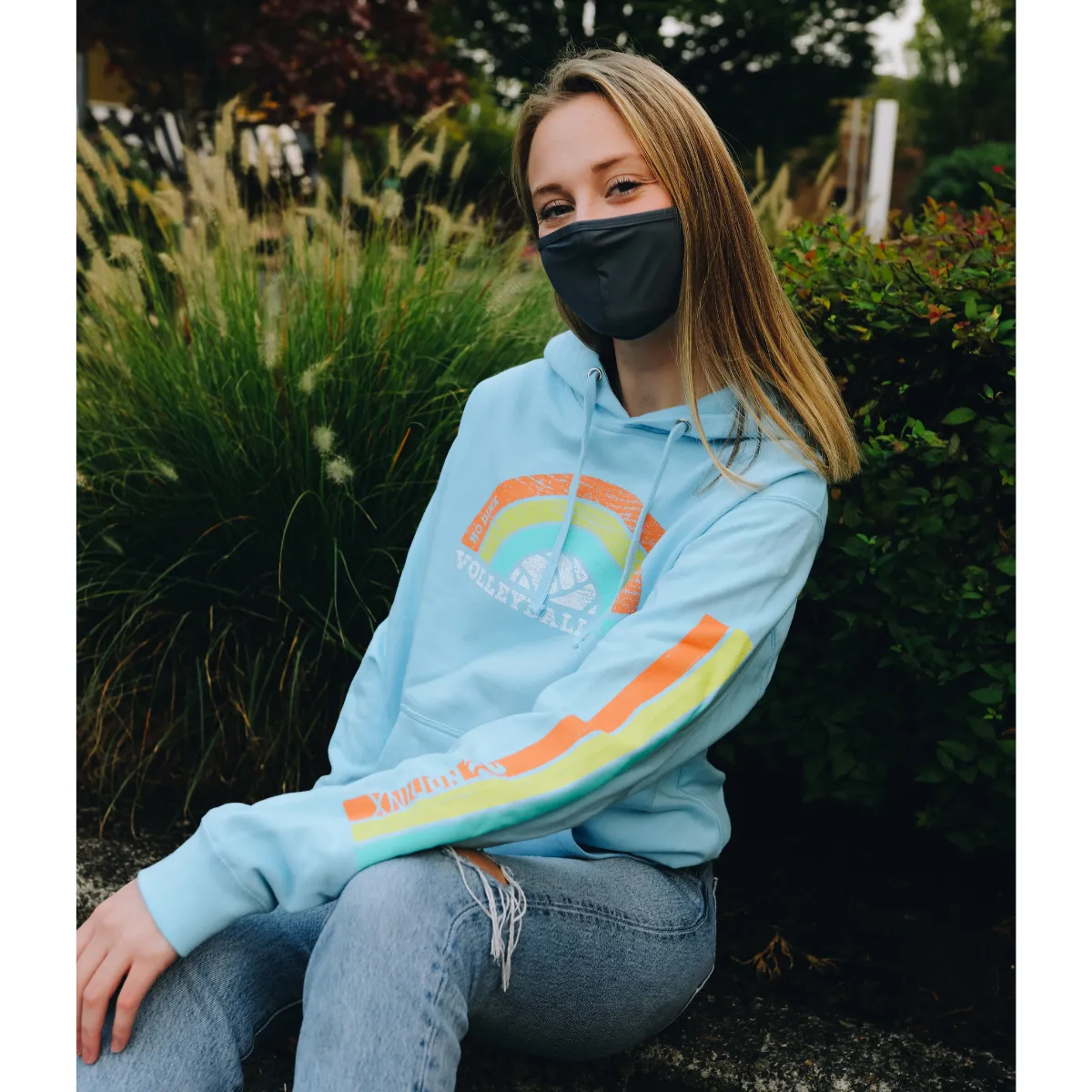 Rainbow Vibes Hooded Sweatshirt