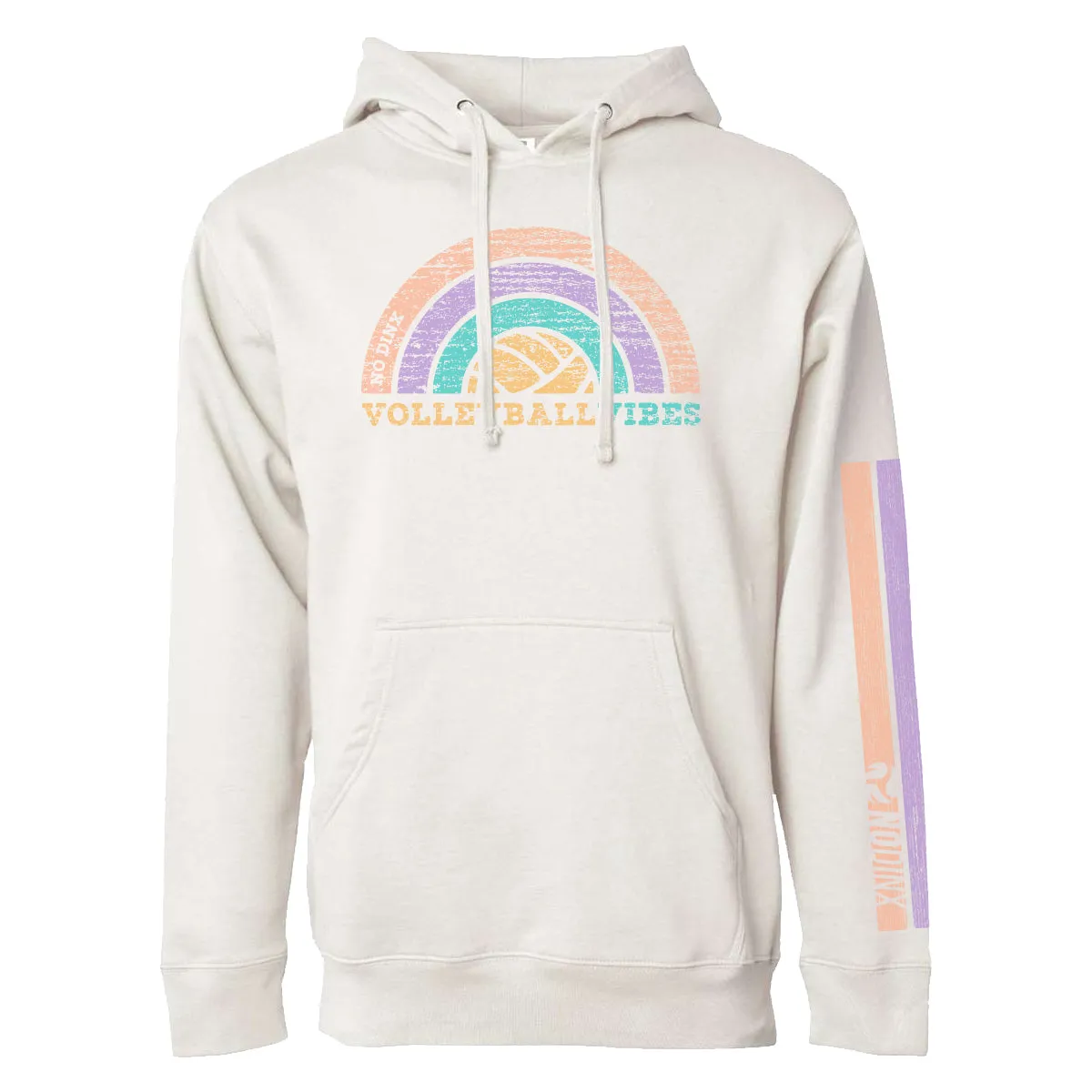 Rainbow Vibes Hooded Sweatshirt