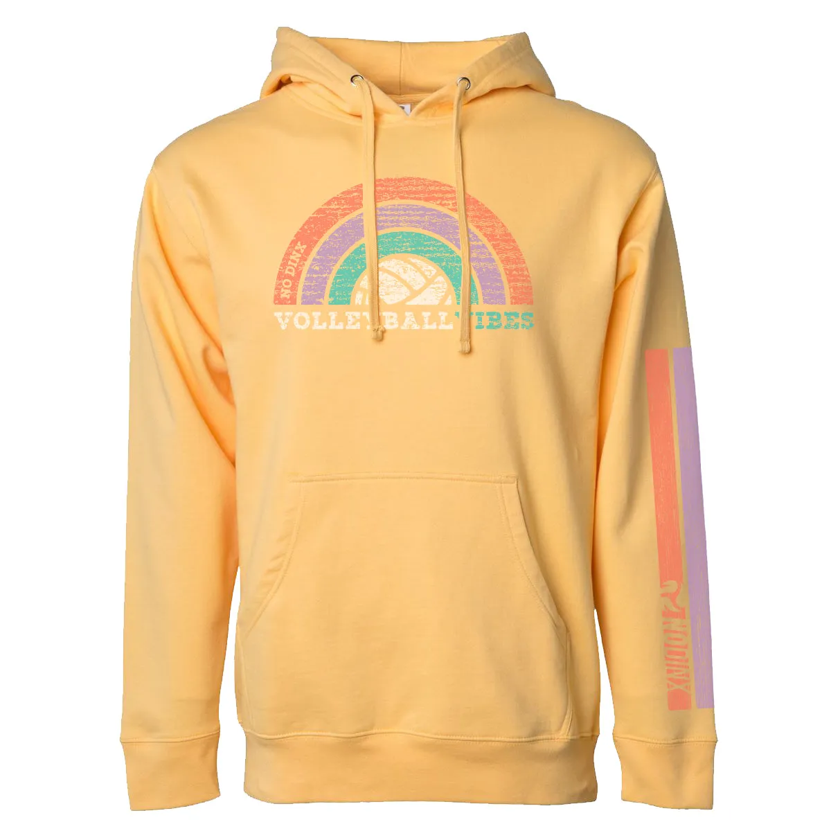 Rainbow Vibes Hooded Sweatshirt