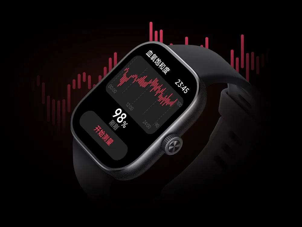 Redmi Watch 4 | 1.97-inch AMOLED Screen with Xiaomi HyperOS system