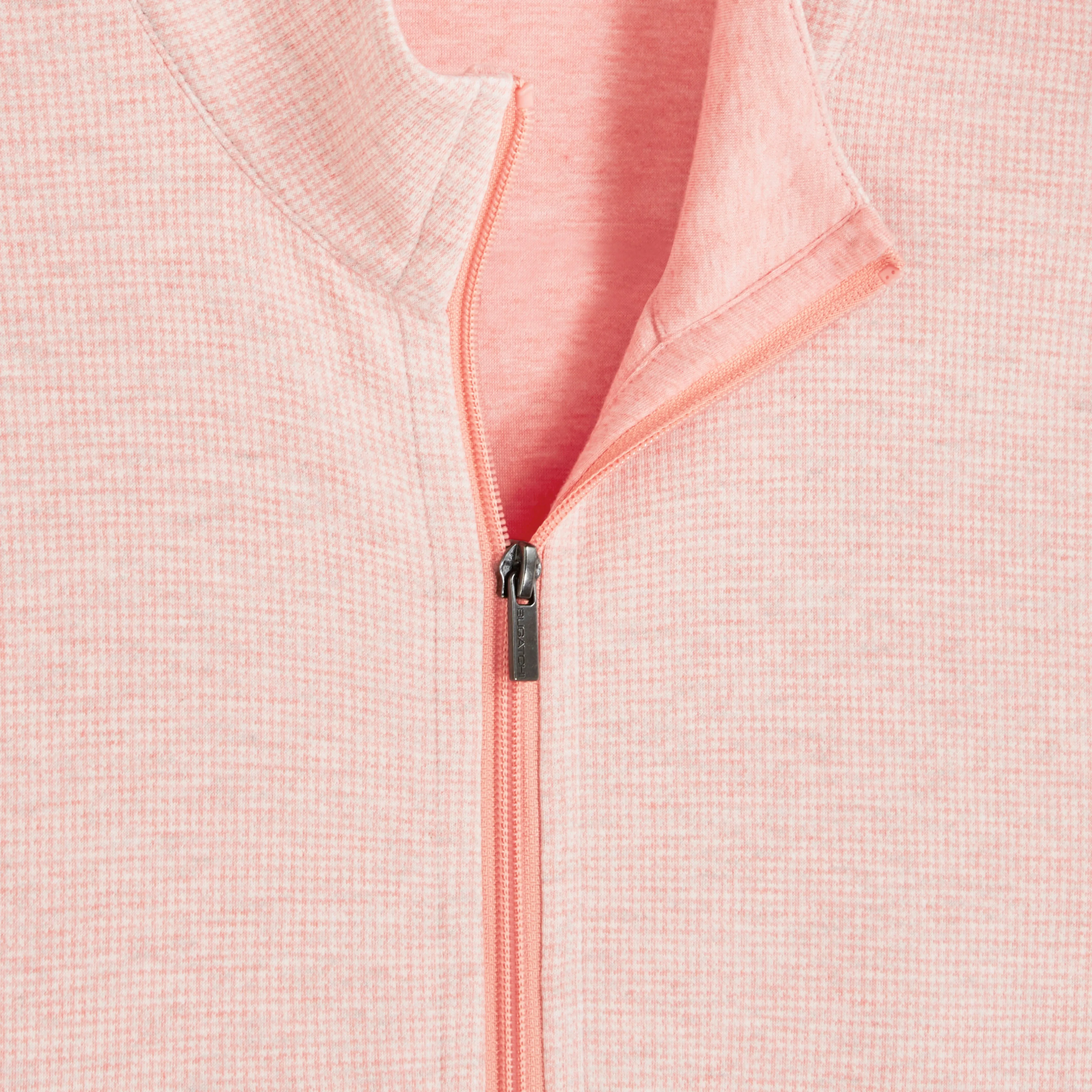 Reversible Hound's Tooth Full Zip Jacket
