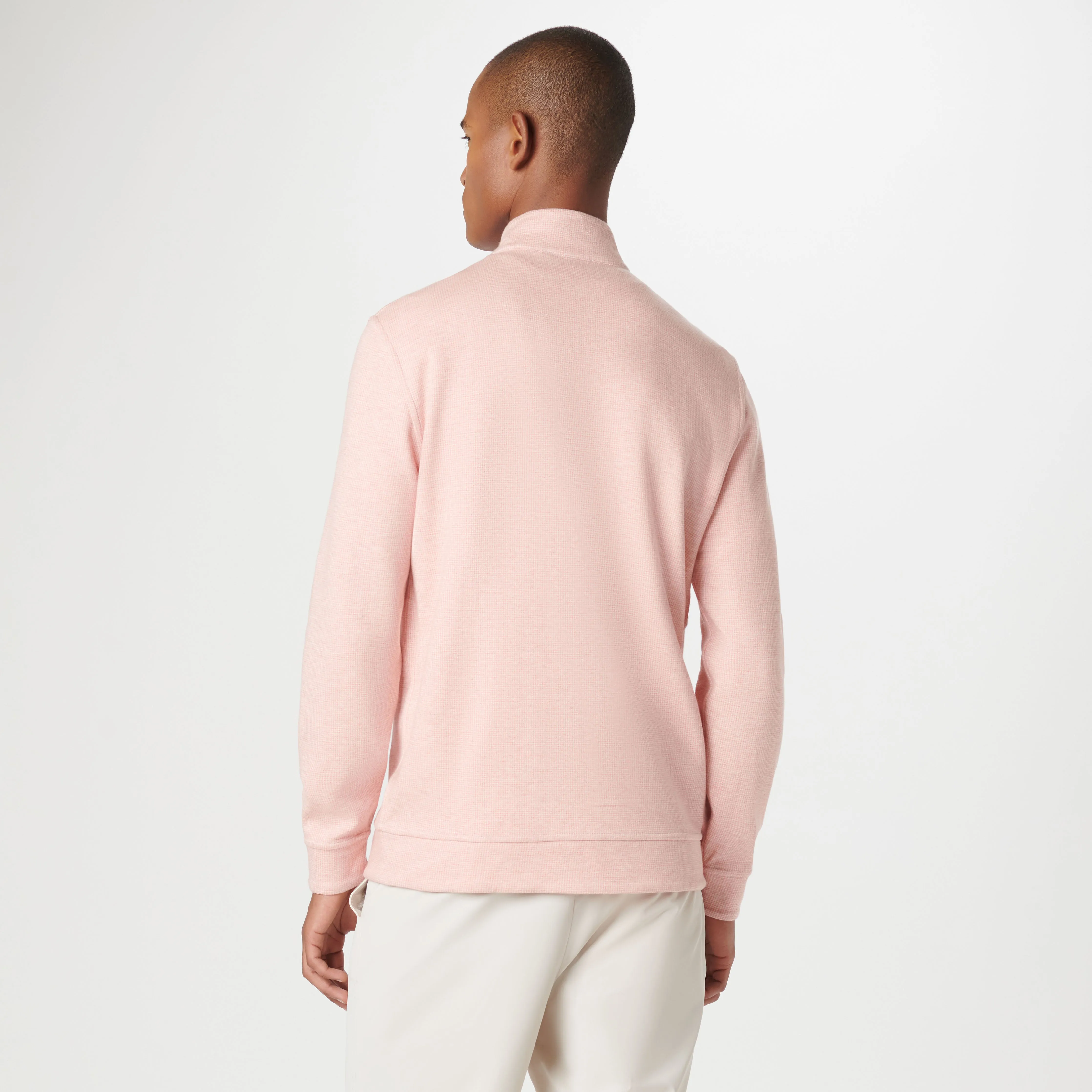 Reversible Hound's Tooth Full Zip Jacket