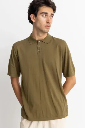 RHYTHM ESSENTIAL KNIT SS POLO