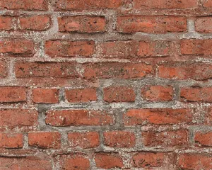 Rustic Street Brick Wallpaper (56 SqFt)