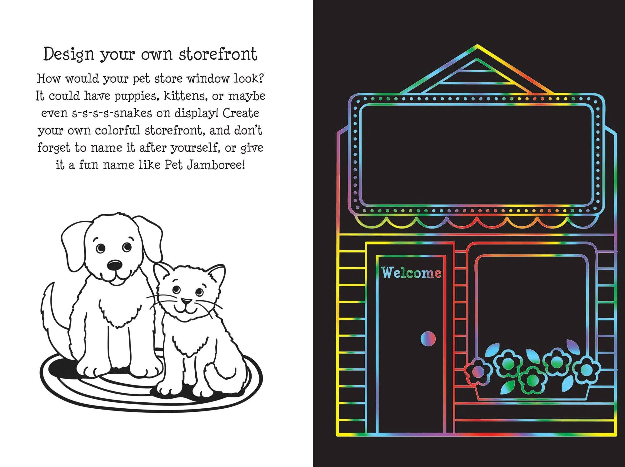 Scratch & Sketch: Pet Shop