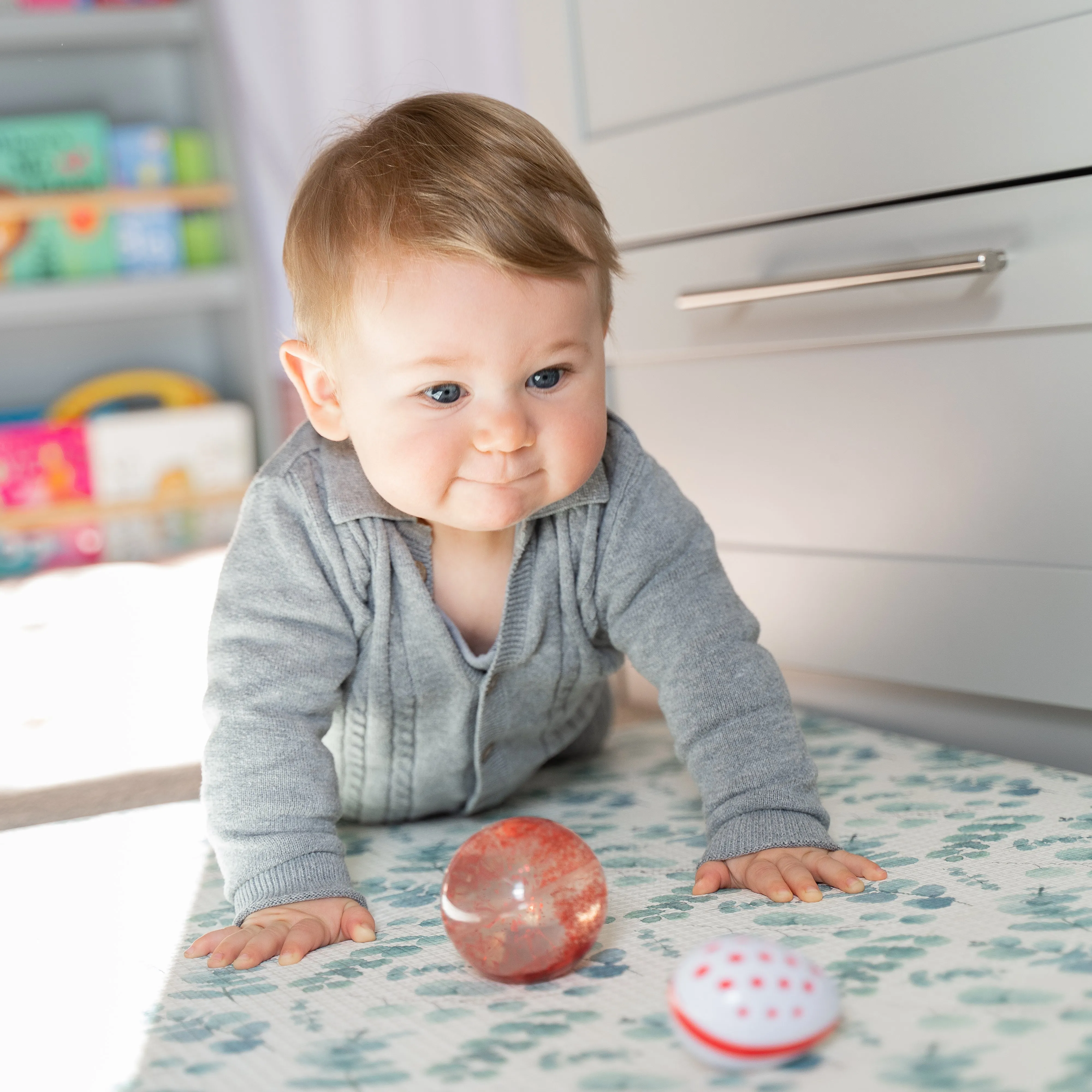 Sensory Rainbow Glitter Ball
