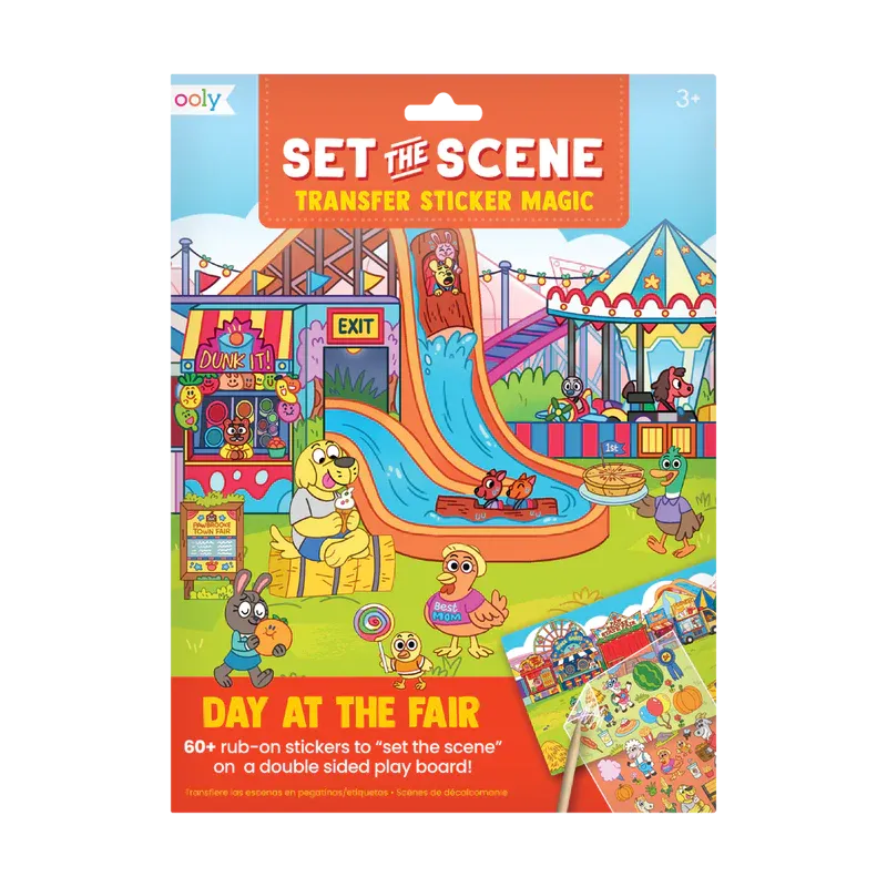 Set the Scene Transfer Stickers Magic - Day at the Fair