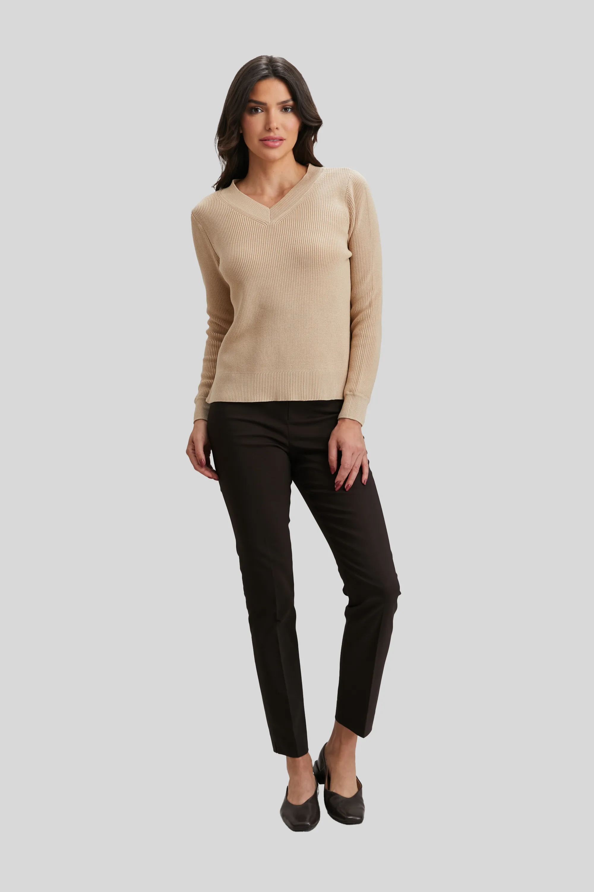 Shaker V-Neck - FINAL SALE