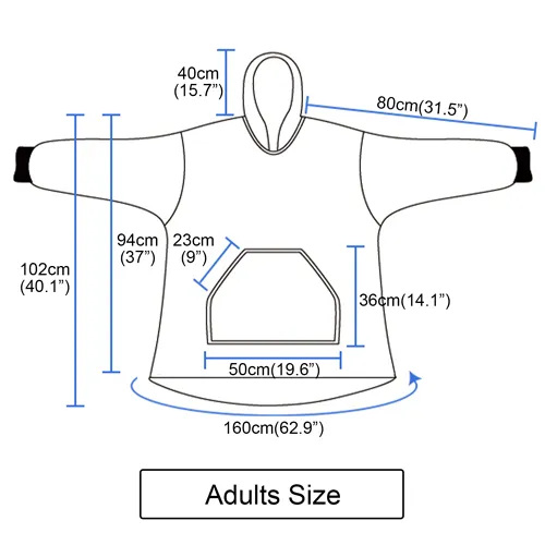 Silver Racquet Full Zip Snuggy