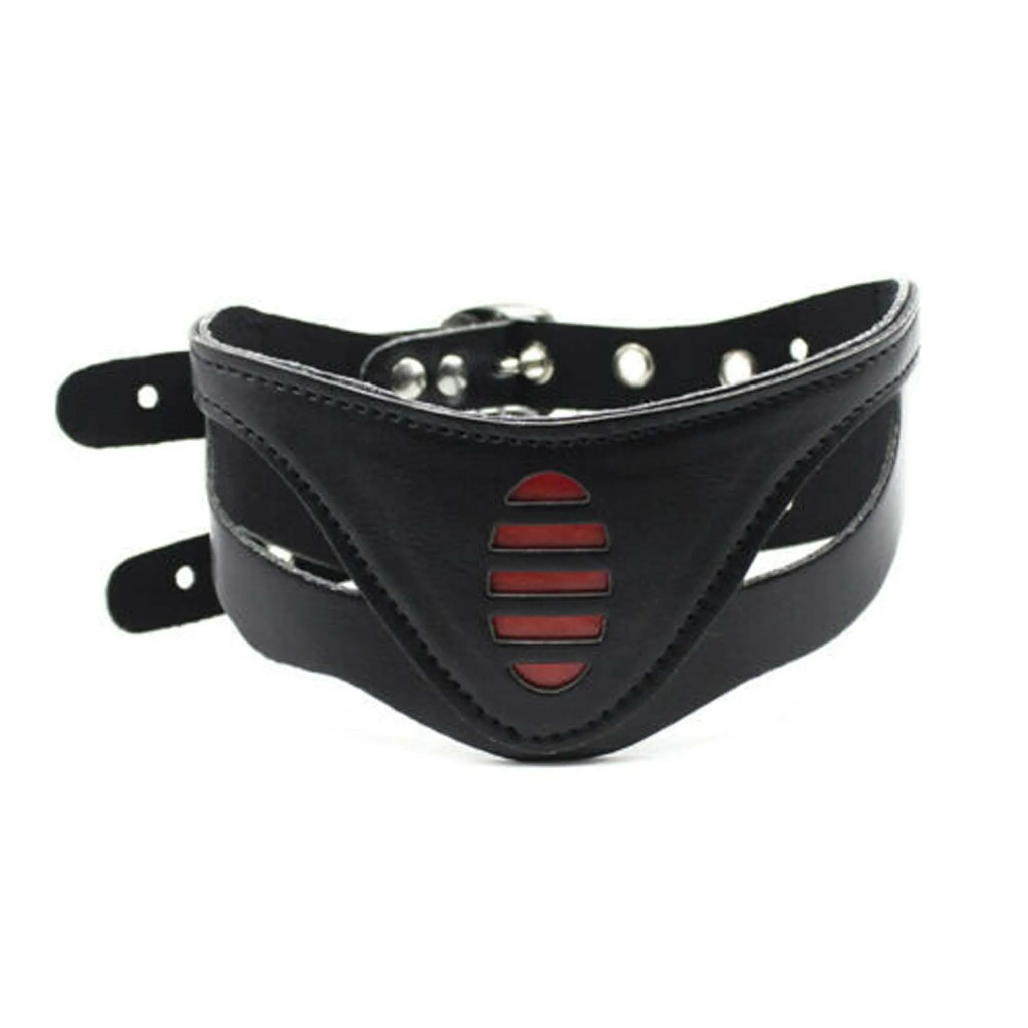Smart Moves - Collar met twee riempjes - Zwart