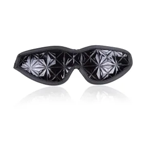 Smart Moves - Lakleren Blinddoek - PVC - Zwart