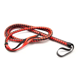Smart Moves - Lange Zweep - 190 cm - Zwart/Rood