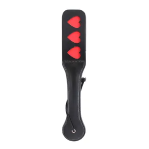 Smart Moves - Paddle Harten - 32 cm - Zwart/Rood