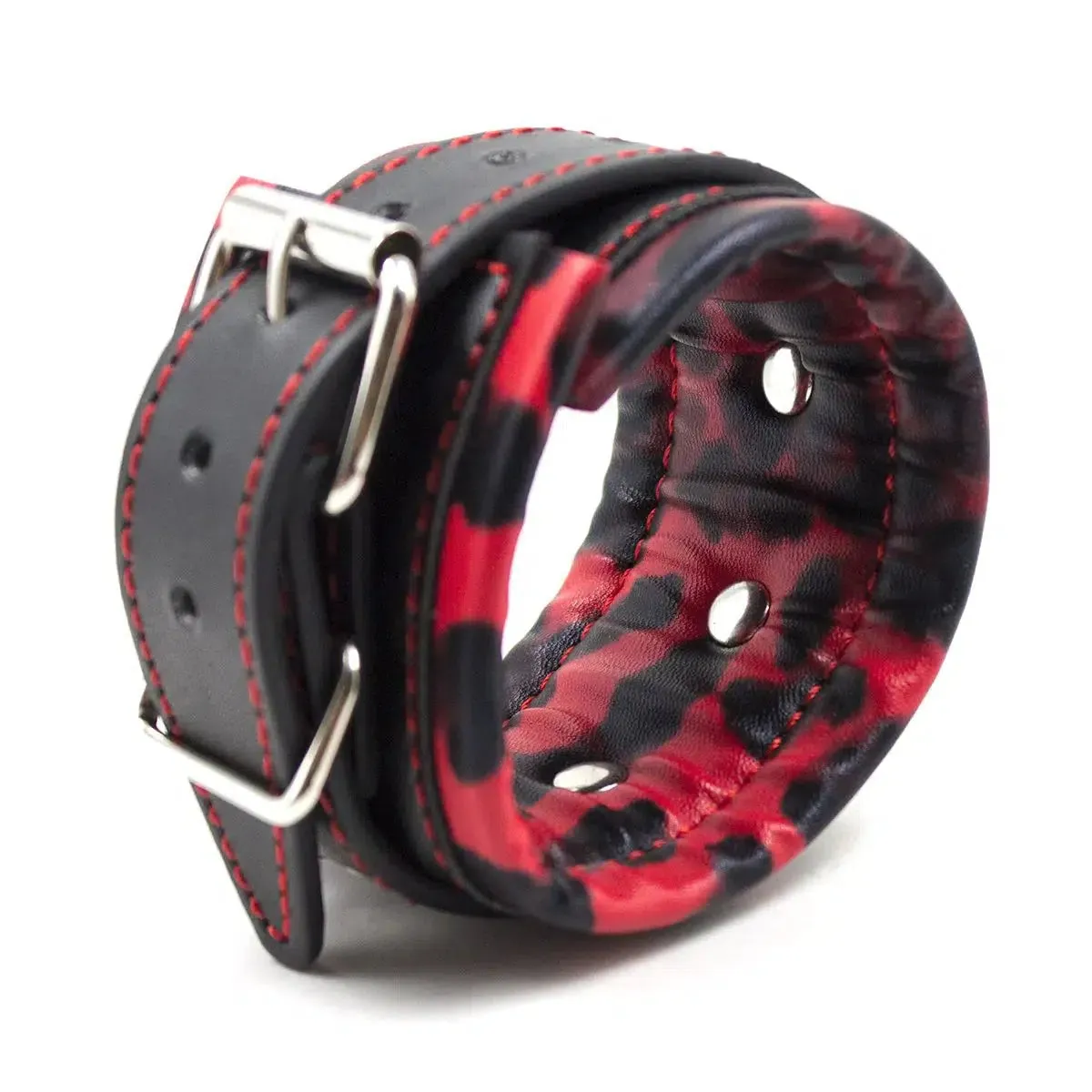 Smart Moves - Polsboeien Panter - Rood/Zwart