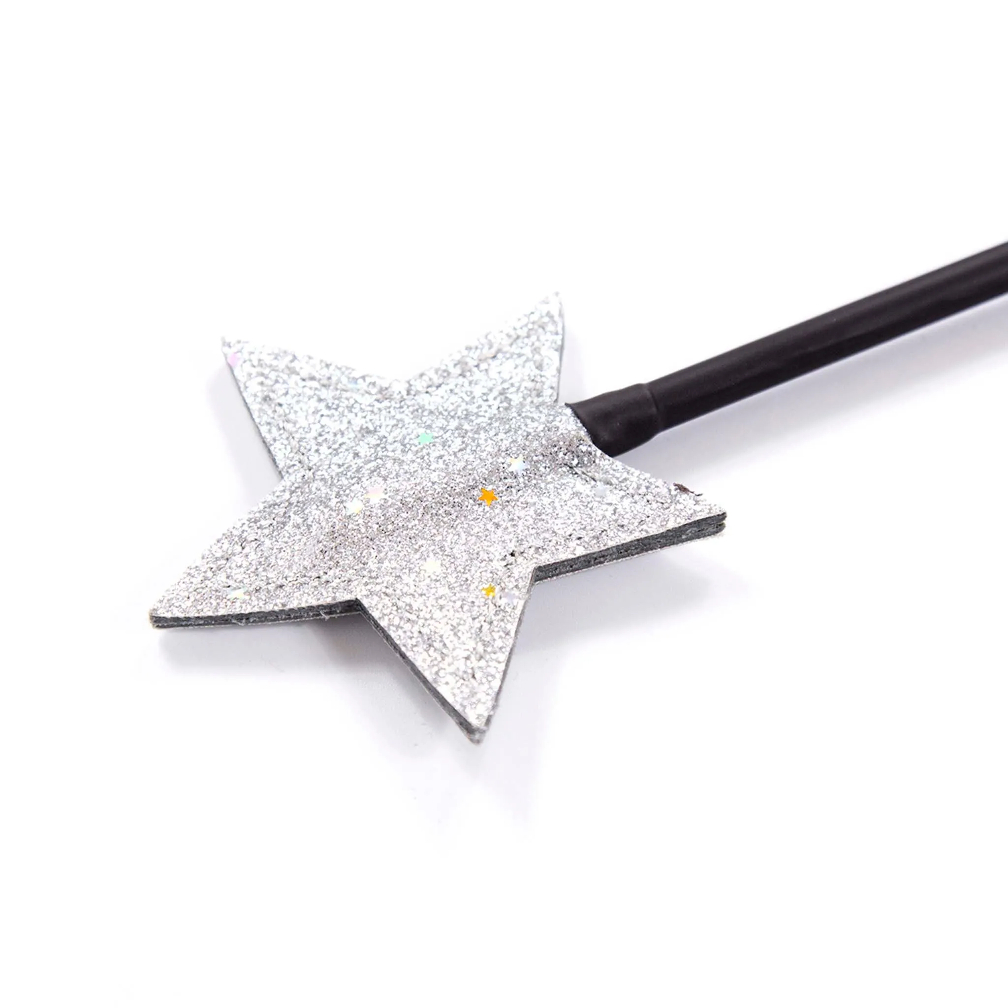 Smart Moves - Rijzweep Star - 39 cm - Zwart/Zilver