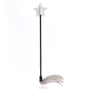 Smart Moves - Rijzweep Star - 39 cm - Zwart/Zilver
