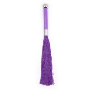 Smart Moves - Siliconen Flogger - 40 cm - Paars