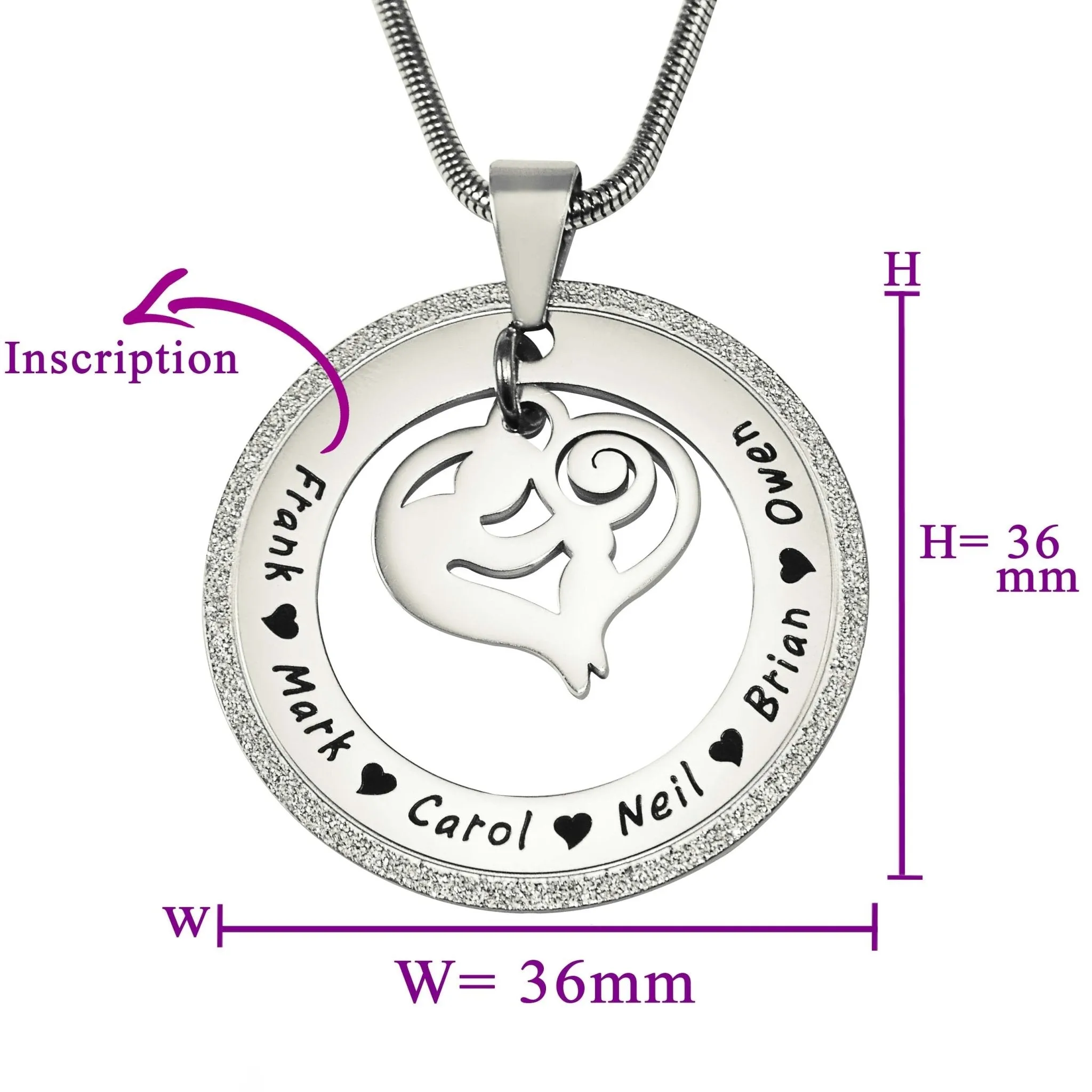 Sparkling Mothers Love Necklace