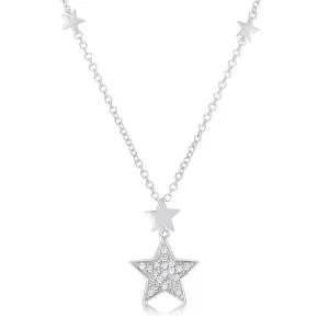 Sparkling Star Pendant Necklace