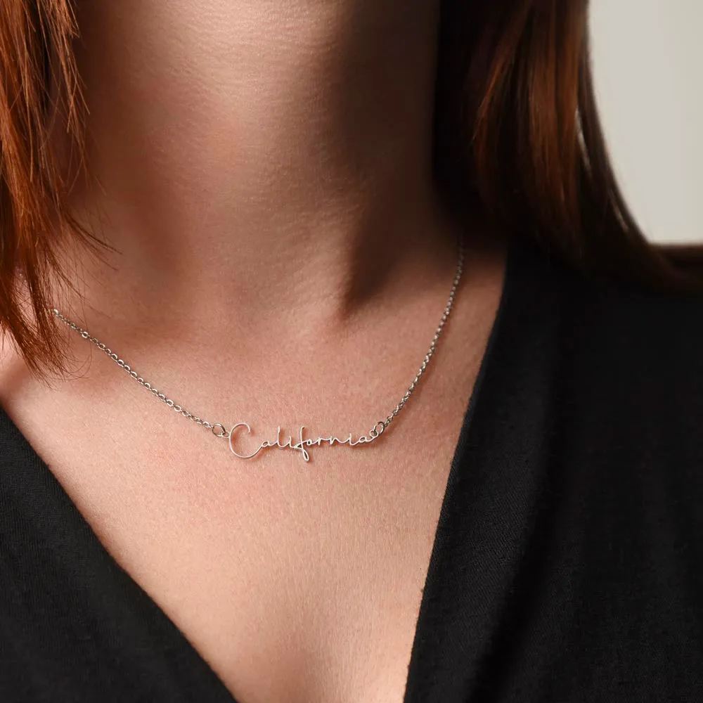 Special Delivery Mom Necklace