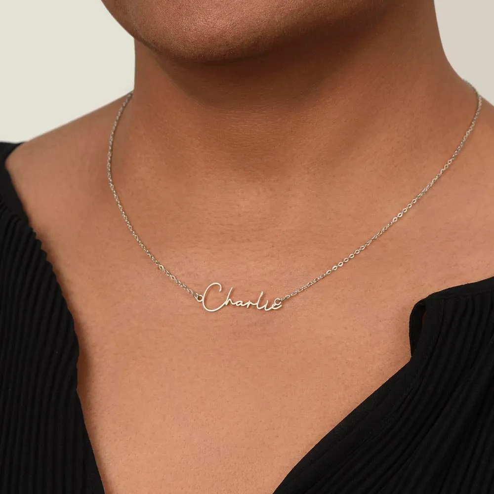 Special Delivery Mom Necklace